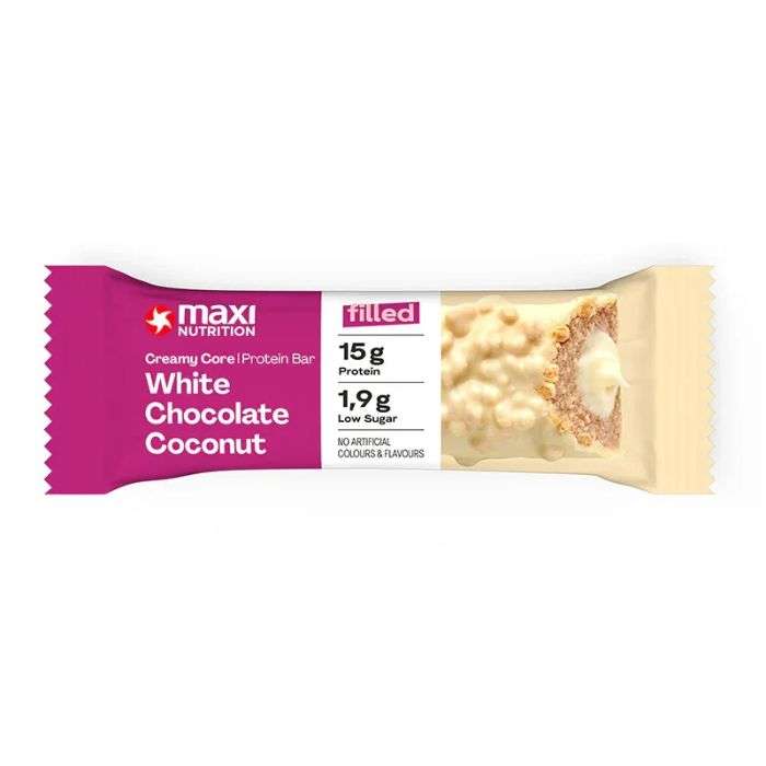 MAXI NUTRITION PROTEIN BAR WHITE CHOCOLATE COCONUT