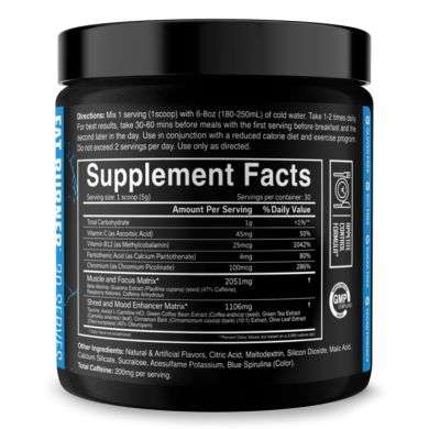 JNX SPORTS THE REAPER FAT BURNER SHRED SOUR CANDY 156 G