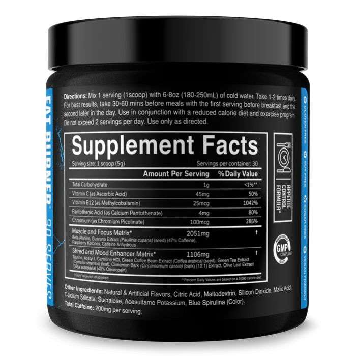 JNX SPORTS THE REAPER FAT BURNER SHRED SOUR CANDY 156 G