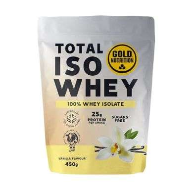 GOLD NUTRITION TOTAL ISO WHEY VANILLA FLAVOUR 450 G