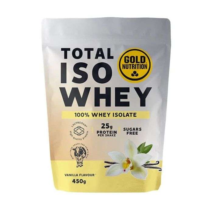 GOLD NUTRITION TOTAL ISO WHEY VANILLA FLAVOUR 450 G