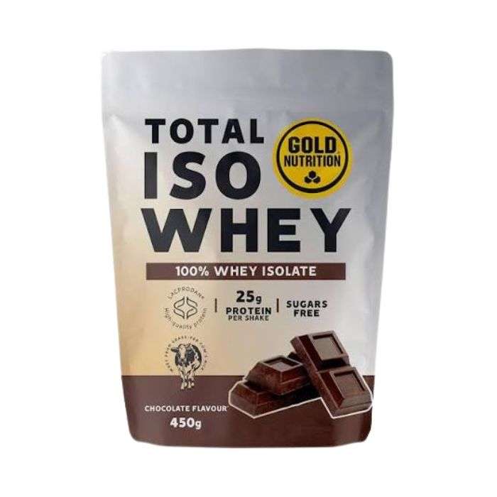 GOLD NUTRITION TOTAL ISO WHEY CHOCOLATE FLAVOUR 450 G