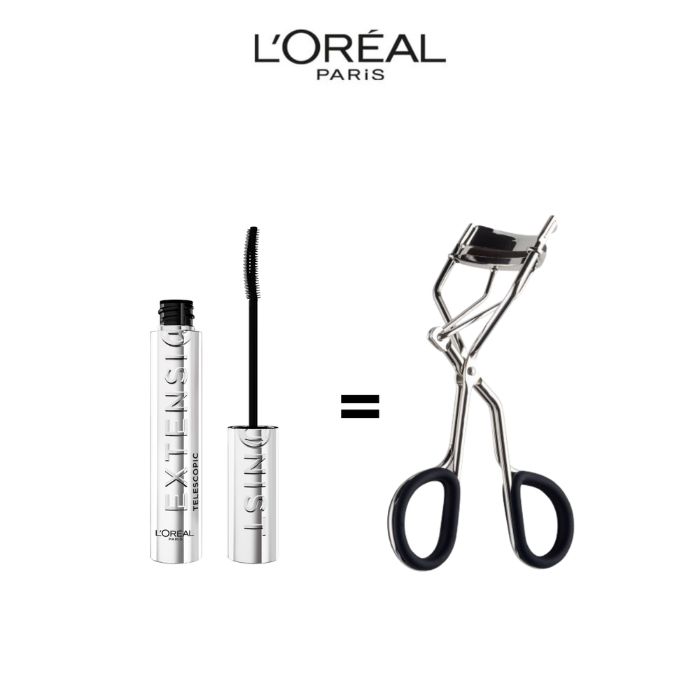 L'OREAL PARIS OFFRE EXTENSIONIST MASCARA TELESCOPIC NOIR + RECOURBE CILS OFFERT