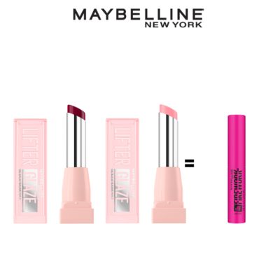 MAYBELLINE DUO LIFTER GLAZE N02+N09
