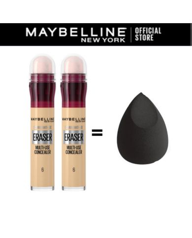 MAYBELLINE DUO ERASER N6 + BLENDER OFFERT