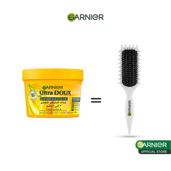 GARNIER ULTRA DOUX HAIR FOOD 3 EN 1 BANANE 390 ML
