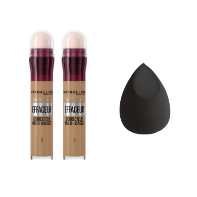 MAYBELLINE DUO ERASER N2 + BLENDER OFFERT
