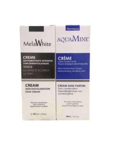 MELAWHITE CREME DEPIGMENTANTE INTENSIVE 50 ML + CREME ULTRA HYDRATANTE 40ML OFFERT