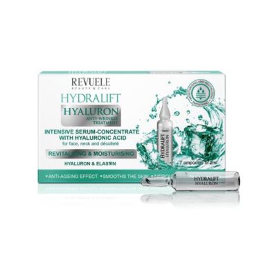 REVUELE HYDRALIFT HYALURON SERUM CONCENTRE INTENSIF A L ACIDE HYALURONIQUE 7 AMPOULES DE 2 ML
