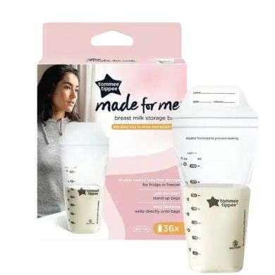 TOMMEE TIPPEE 36 SACHETS CONSERVATION LAIT MATERNEL