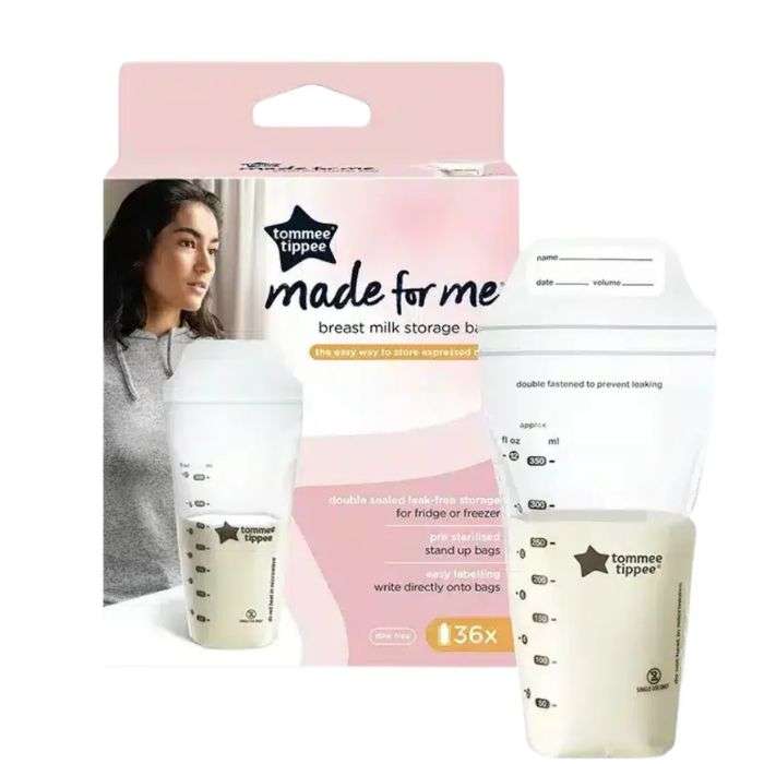 TOMMEE TIPPEE 36 SACHETS CONSERVATION LAIT MATERNEL