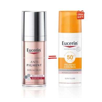 EUCERIN OFFRE ANTI PIGMENT SERUM DUO 30 ML + ECRAN PIGMENT CONTROL SPF 50+ OFFERT