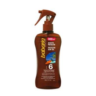 BABARIA SPRAY HUILE SOLAIRE PROTECTRICE SPF 6 300ML