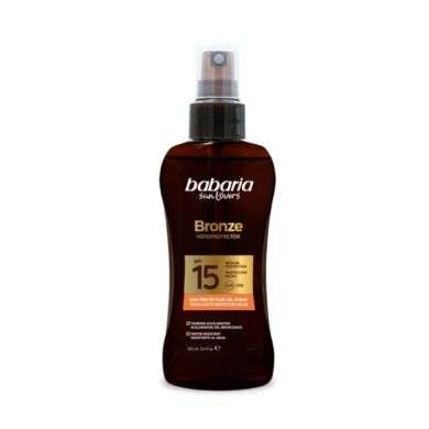 BABARIA SUN LOVERS BRONZE SPF 15 FOTOPROTECTOR SPRAY 300ML