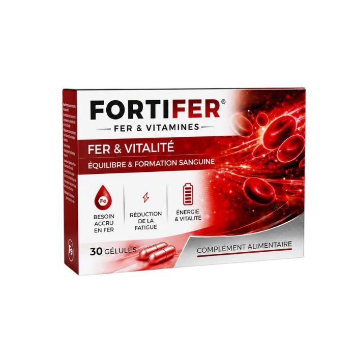 FORTIFER FER ET VITAMINES 30 GELULES