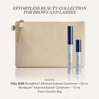 REVITALASH COFFRET EFFORTLESS BEAUTY COLLECTION FOR BROWS + REVITALASH 1ML ET TROUSSE OFFERTS