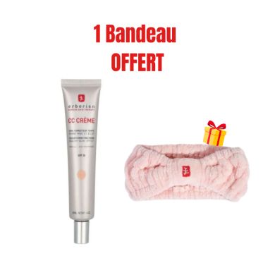 ERBORIAN CC CREME SOIN CORRECTEUR TEINTE SPF 30 CLAIRE 40ML