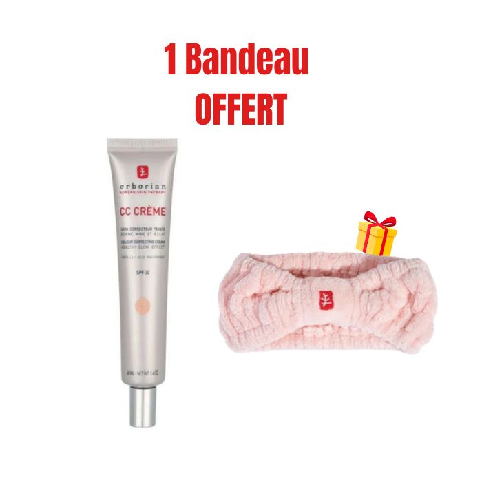 ERBORIAN CC CREME SOIN CORRECTEUR TEINTE SPF 30 CLAIRE 40ML