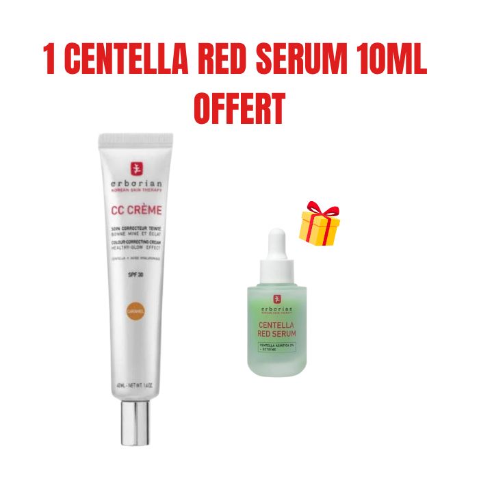 ERBORIAN CC CREME SOIN CORRECTEUR SPF 30 CARAMEL 40ML