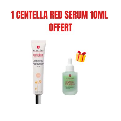 ERBORIAN BB CREME AU GINSENG CREME TEINT CLAIR SPF20 40 ML