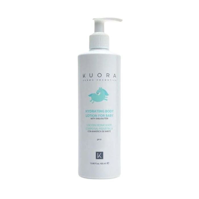 KUORA OFFRE LOTION HYDRATANTE CORPS POUR BEBES AU BEURRE DE KARITE 400 ML + 1 SHAMPOOING ANTI PELLICULE 60 MLOFFERT