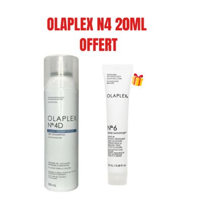 OLAPLEX OFFRE N 4D SHAMPOOING SEC VOLUME DETOX 250 ML + OLAPLEX N4 20ML OFFERT