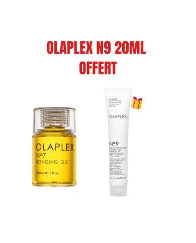 OLAPLEX OFFRE N 7 BONDING HUILE 30 ML + OLAPLEX N9 20ML OFFERT