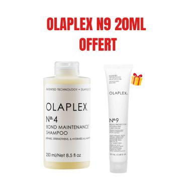 OLAPLEX OFFRE BOND MAINTENANCE SHAMPOOING N4 250 ML + OLAPLEX N9 20ML OFFERT