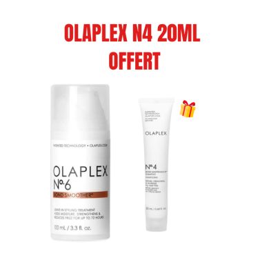 OLAPLEX OFFRE N6 BOND SMOOTHER 100 ML + OLAPLEX N4 20ML OFFERT