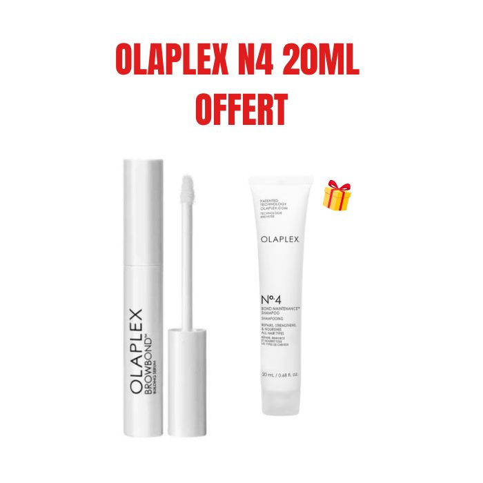OLAPLEX OFFRE BROWBOND SERUM FORTIFIANT PERFECTEUR DE SOURCILS 3.5 ML + OLAPLEX N4 20ML OFFERT