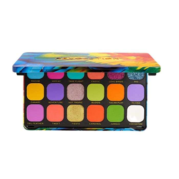 MAKEUP REVOLUTION PALETTE FOREVER FLAWLESS BIRD OF PARADISE