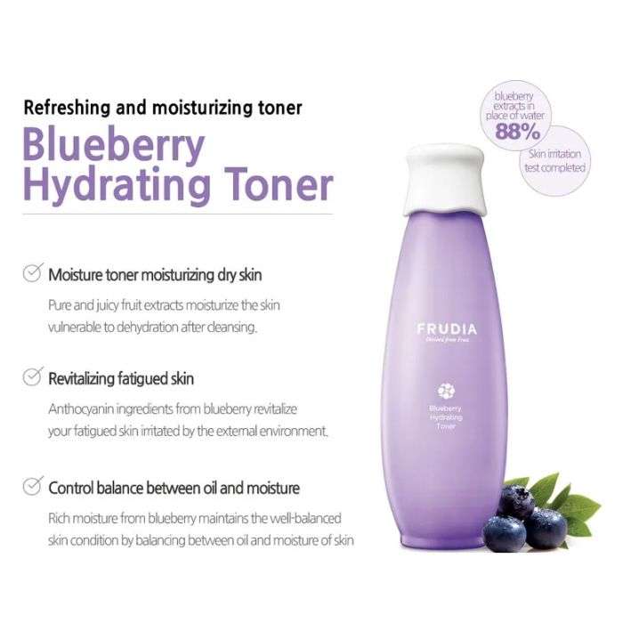 FRUDIA BLUEBERRY HYDRATING TONER 195 ML