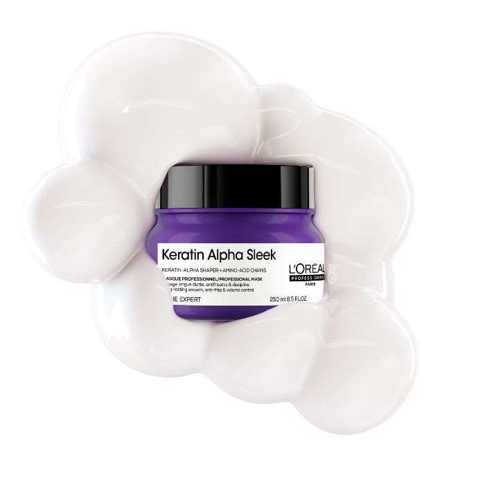 L'OREAL PROFESSIONNEL KERATIN ALPHA SLEEK MASQUE 250ML