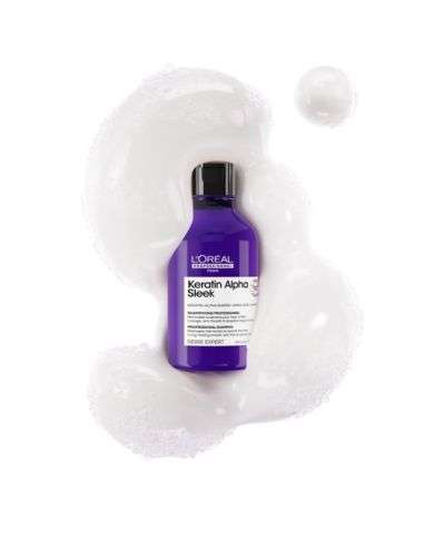 L'OREAL PROFESSIONNEL KERATIN ALPHA SLEEK SHAMPOOING 300ML