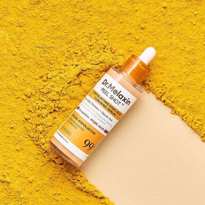 DR MELAXIN PEEL SHOT EXFOLIATING KOJIC ACID TURMERIC SERUM 80 ML