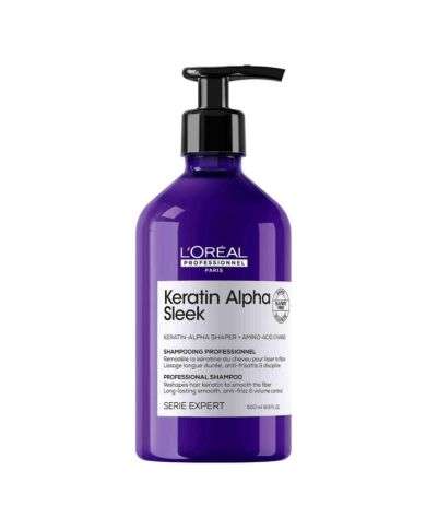 L'OREAL PROFESSIONNEL SHAMPOOING KERATIN ALPHA SLEEK 500 ML