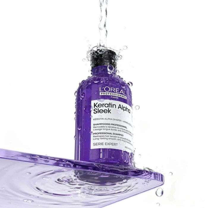 L'OREAL PROFESSIONNEL SHAMPOOING KERATIN ALPHA SLEEK 500 ML