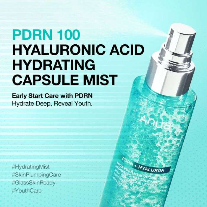 ANUA PDRN HYALURONIC ACID HYDRATING CAPSULE MIST 100 ML