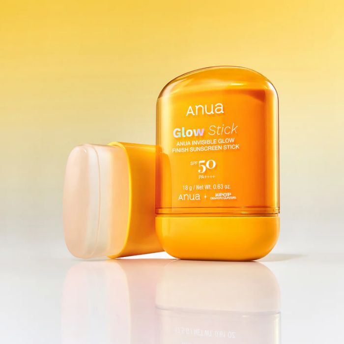 ANUA GLOW FINISH SUNSCREEN STICK SPF 50 PA++++ 18 G