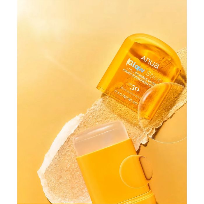 ANUA GLOW FINISH SUNSCREEN STICK SPF 50 PA++++ 18 G