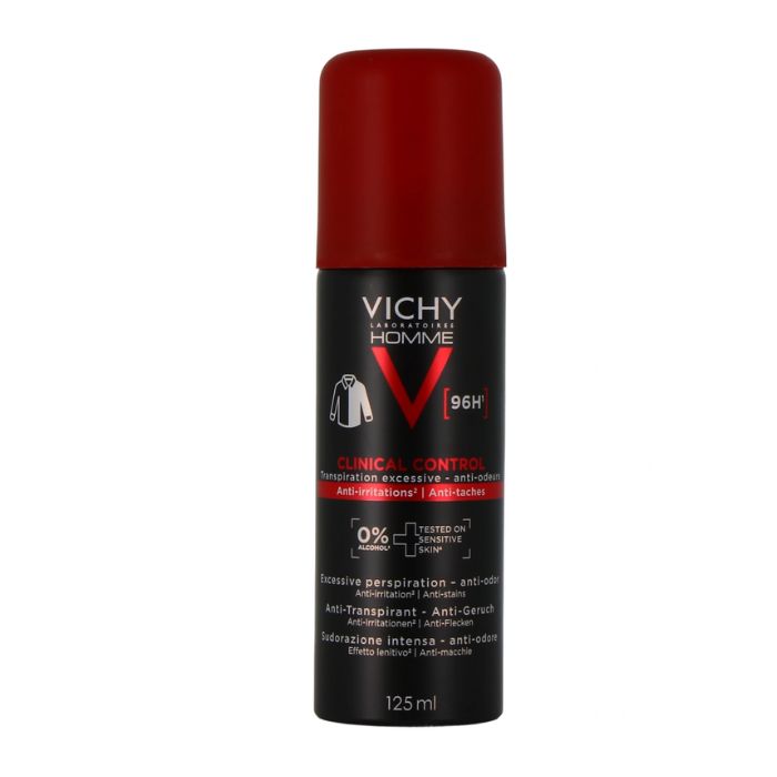 VICHY HOMME CLINICAL CONTROL 96H DEODORANT SPRAY 125 ML