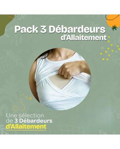 BAMBIDOU PACK 3 DEBARDEURS D ALLAITEMENT