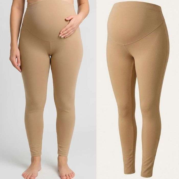 BAMBIDOU LEGGING DE GROSSESSE BEIGE