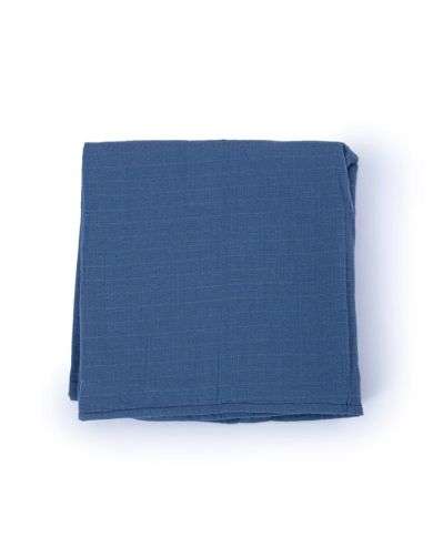 BAMBIDOU MAXI LANGE 100X100 CM GAZE BLEU RAYE