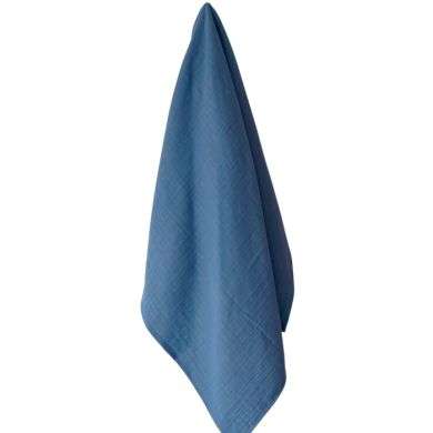 BAMBIDOU MAXI LANGE 100X100 CM GAZE BLEU RAYE