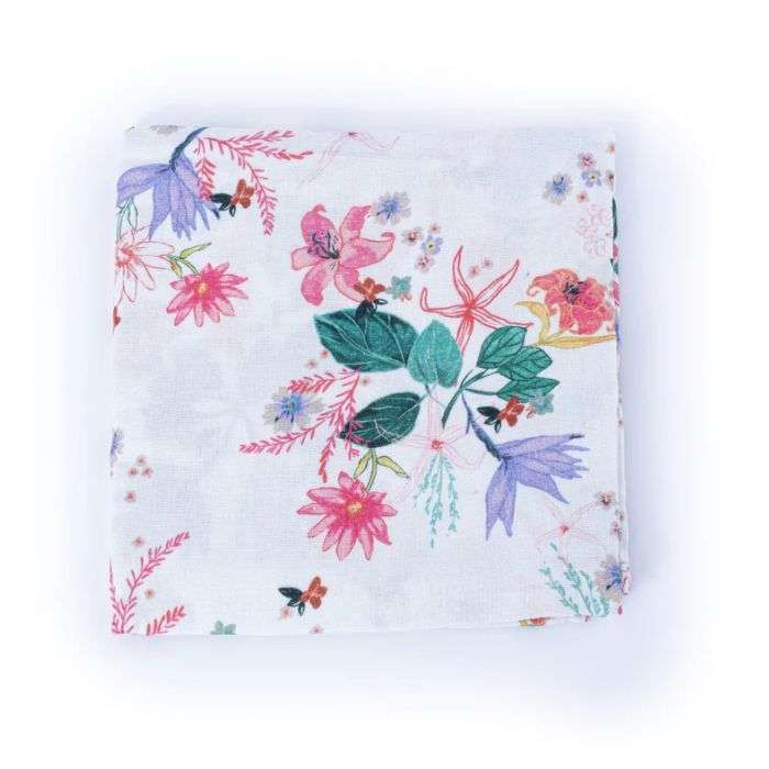 BAMBIDOU MAXI LANGE 100X100 CM IRIS