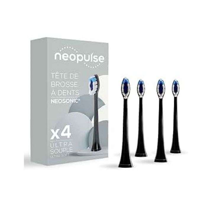 NEOPULSE TETE BROSSE A DENTS ELECTRIQUE NEOSONIC ULTRA SOUPLE X4