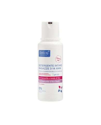 DAVAJ NETTOYANT INTIME FILLES 3-14 ANS250 ML