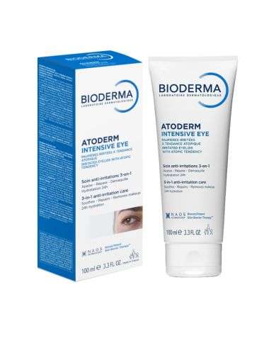 BIODERMA ATODERM INTENSIVE SOIN YEUX ANTI IRRITATIONS 3 EN1 100 ML