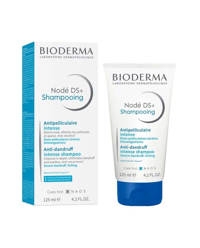BIODERMA NODE DS+ SHAMPOOING ANTIPELLICULAIRE INTENSIF 125 ML